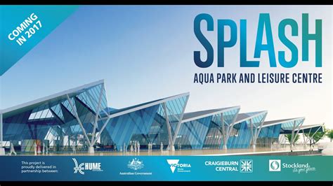 Splash: A new aqua park and leisure centre for Craigieburn - YouTube