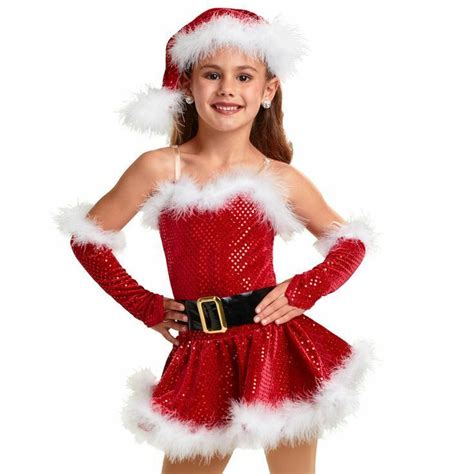 NEW FIGURE ICE SKATING BATON TWIRLING HOLIDAY COSTUME CHRISTMAS SANTA DANCE | eBay | Dance ...