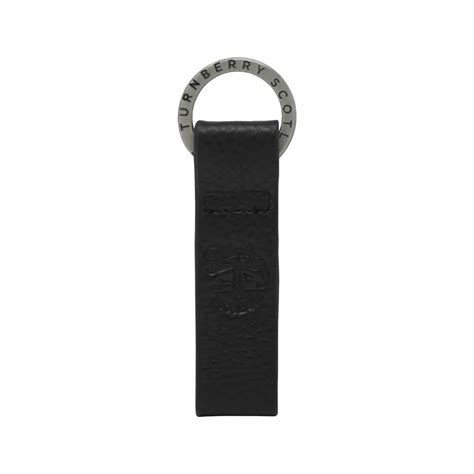 Turnberry Leather Key Ring - Trump Store