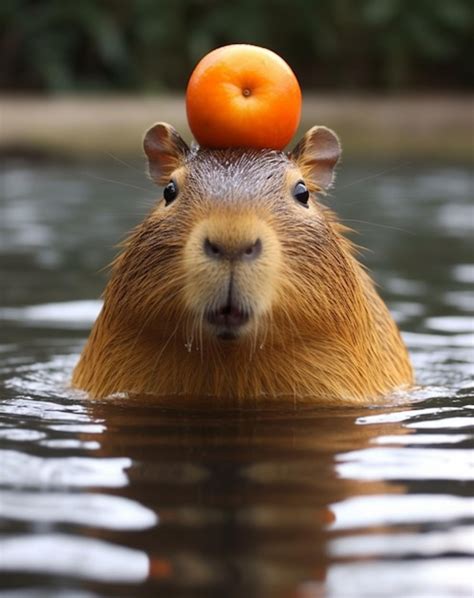 Capybara Swimming Pool