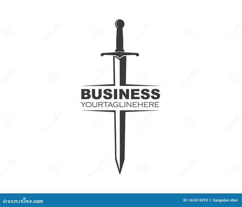 Sword Logo Vector Illustration | CartoonDealer.com #164601504