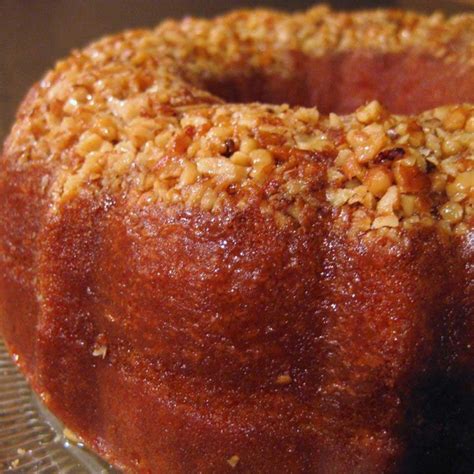 Perfect Golden Rum Cake Recipe - Recipes A to Z