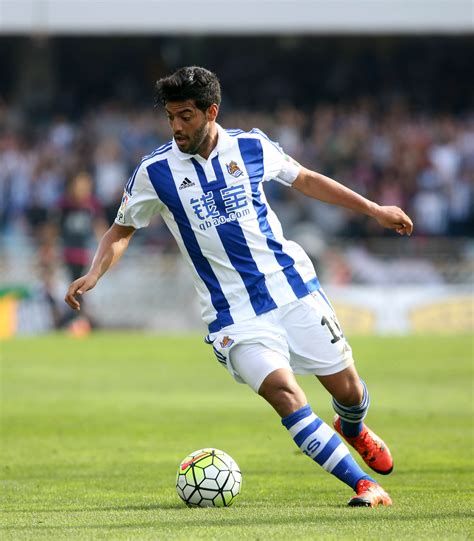 Carlos Vela with Real Sociedad - April 7, 2016 Photo on OurSports Central