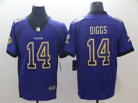 Vikings #14 Stefon Diggs Purple Team Color Men's Stitched NFL Limited ...