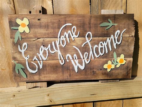 Everyone Welcome Sign Wynonna Earp Everyone Welcome Sign | Etsy