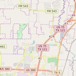 Mckinney Zip Code Map - California southern Map