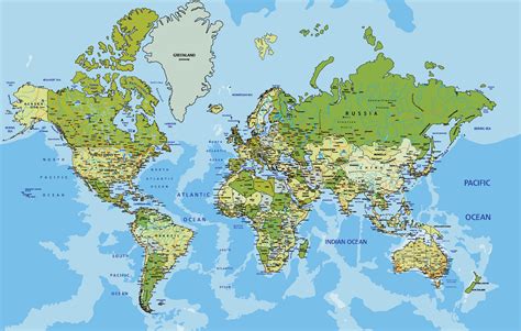 Политическая карта мира 2000 года - 96 фото