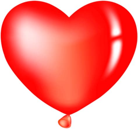 Clip Art Heart Balloon - Png Download - Full Size Clipart (#5498107 ...