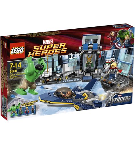 LEGO Marvel Super Heroes Hulk's Helicarrier Breakout Set 6868 - FR