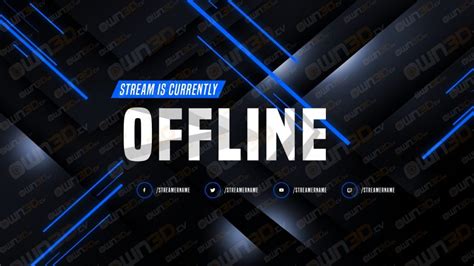 12 of The Best Twitch Offline Banner Templates