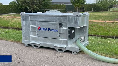 BBA Pumps on LinkedIn: BBA Pumps mobile settlement tank for separation ...