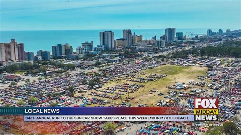 The 34th Annual Run to the Sun Car Show is Underway in Myrtle Beach - WFXB