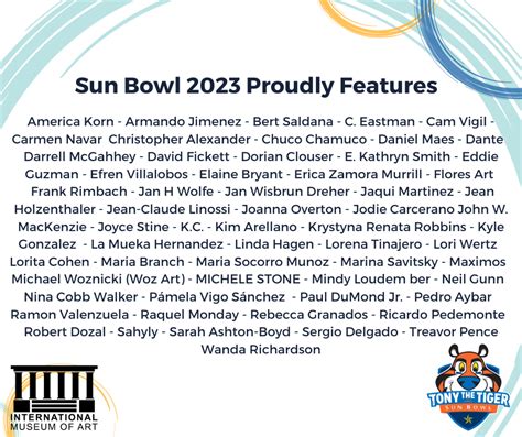 Opening Reception for the Sun Bowl Art Exhibit 2023 – The International ...