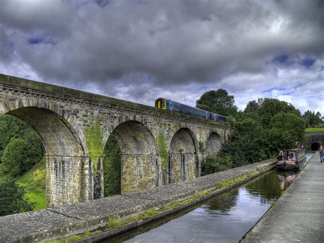 Viaduct and Aqueduct Chirk North Wales UK Wales Uk, North Wales, Bridges, Railway, Fathers ...