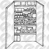 Food Pantry Coloring Page Coloring Pages sketch template