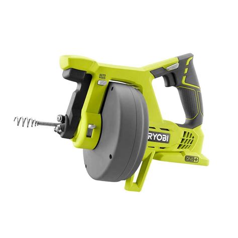 RYOBI ONE+ 18V Drain Auger (Tool Only) P4001 - The Home Depot