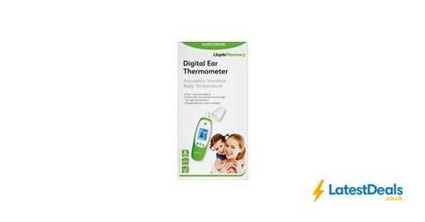 LloydsPharmacy Digital Ear Thermometer, £10 at Lloyds Pharmacy