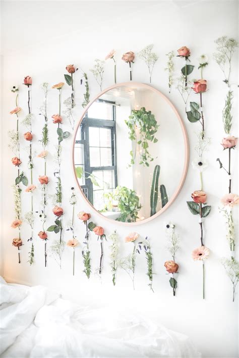 DIY: Flower Wall We spent some time with Viktoria Dahlberg, in her Williamsburg apartment, and ...