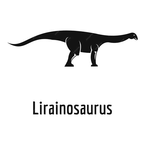 Premium Vector | Lirainosaurus icon simple illustration of ...