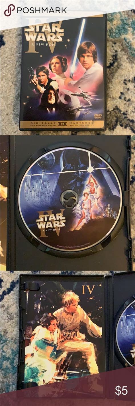 Star Wars IV. A new hope DVD | Star wars accessories, Star wars, A new hope