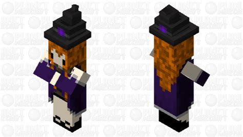 cute witch Minecraft Mob Skin