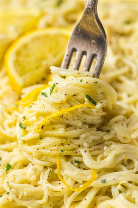 Easy Creamy Lemon Pasta (ready in 15 minutes!) - Little Sunny Kitchen