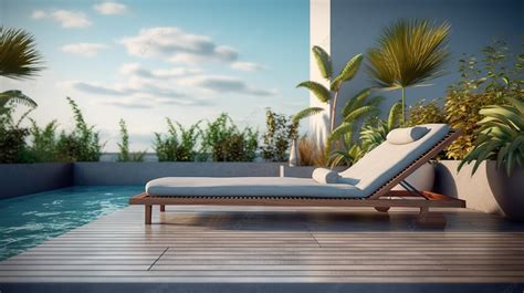 3d Rendering Of A Stunning Rooftop Terrace Featuring An Outdoor Lounge Area And A Captivating ...