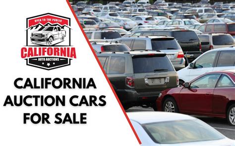 View Cars For Sale in California at Auto Auctions Online