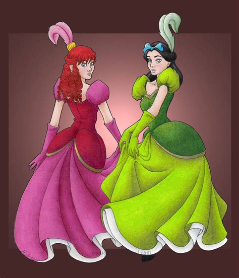 Not-So-Ugly Stepsisters by RyouGirl on DeviantArt