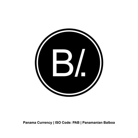 Panama Currency Symbol, Panamanian Balboa Icon, PAB Sign. Vector Illustration 20309024 Vector ...