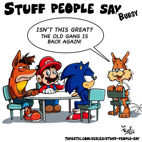 The Gang's All Here | Bubsy | Know Your Meme