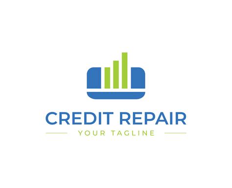 Credit Repair business logo design template 11684907 Vector Art at Vecteezy