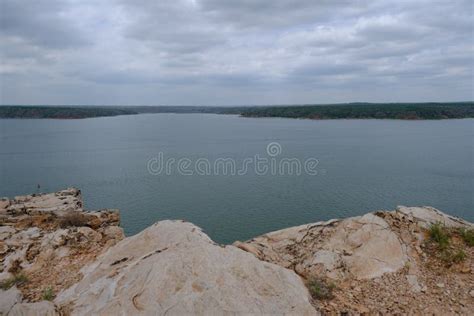 Lake Meredith North Texas 2 Stock Image - Image of islands, boulders ...