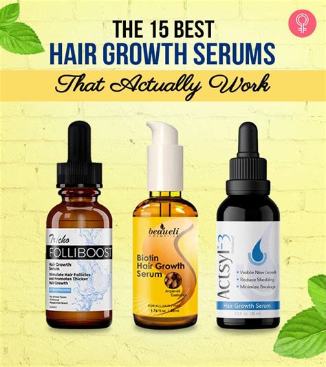 15 Best Hair Growth Serums Of 2023 That Actually Work