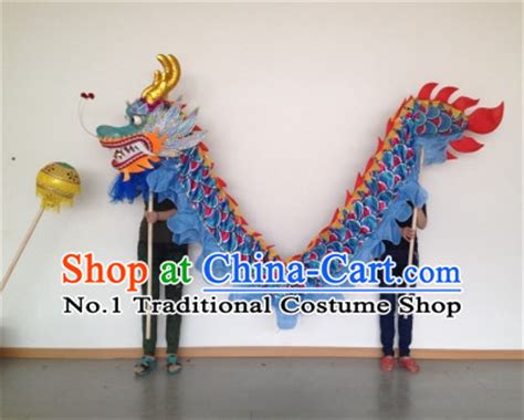 Competition and Parade Dragon Dance Costumes for Four People