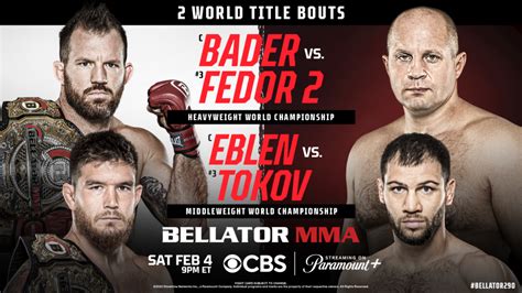 BELLATOR DEBUT ON CBS IS NOW COMPLETE WITH A LOADED CARD - REAL COMBAT ...