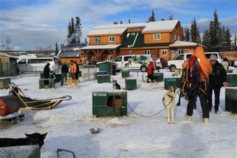 A winter tour at Muktuk Kennels near Whitehorse, Yukon