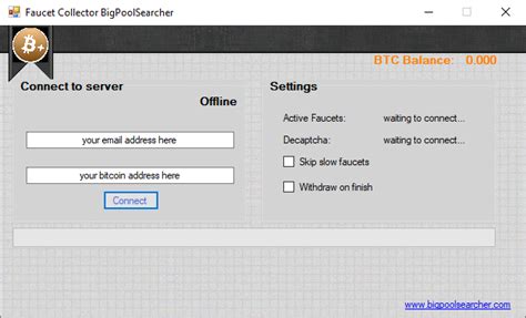 Faucet Collector BigPoolSearcher — Best Bitcoin Faucet Collector Bot ...