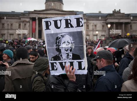 Thatcher death hi-res stock photography and images - Alamy