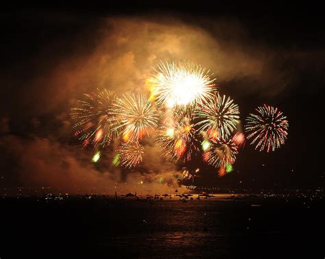 Golden Gate Bridge 75th Anniversary Fireworks Photograph by Pamela Rose ...