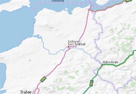 MICHELIN Listowel map - ViaMichelin