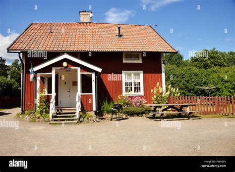 Typical Swedish House Stock Photo - Alamy