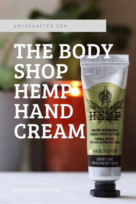 The Body Shop Hemp Hand Cream - Amy's Chapter