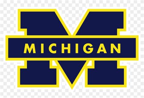 Michigan M Michigan Wolverines Logo Svg M - University Of Michigan Logo - Free Transparent PNG ...