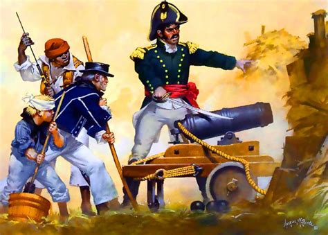 Jean Laffite at the Battle of New Orleans, 1815 | Military art, History ...