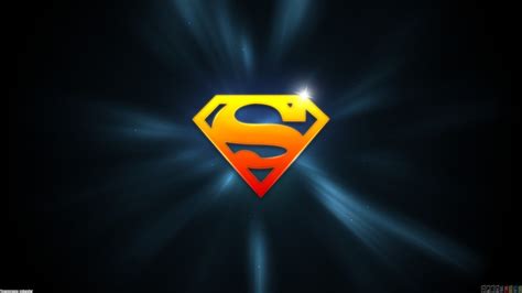 √ Superman Logo Background