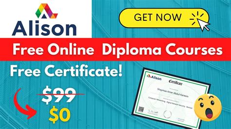 Alison Free Online Courses with Free Certificates | Courses For All ...