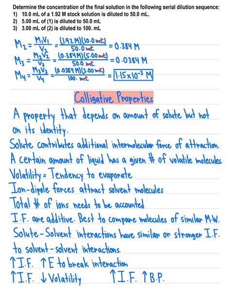 Colligative Properties(Raoult's Law) - MrsMi 493114 4 0 M sMY 2 10 440 0 ####### My My 3 10 ...