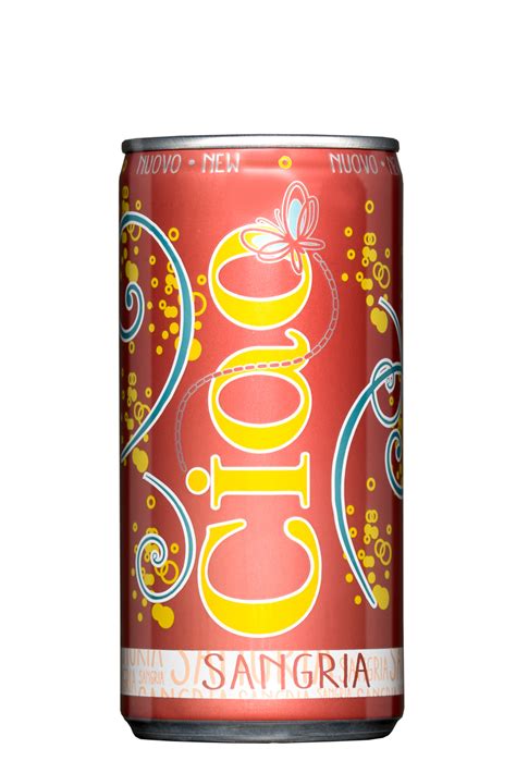 NEW CIAO SANGRIA IN A CAN ! – Cantine Sgarzi