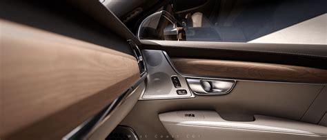 Volvo S90 interior full CGI :: Behance